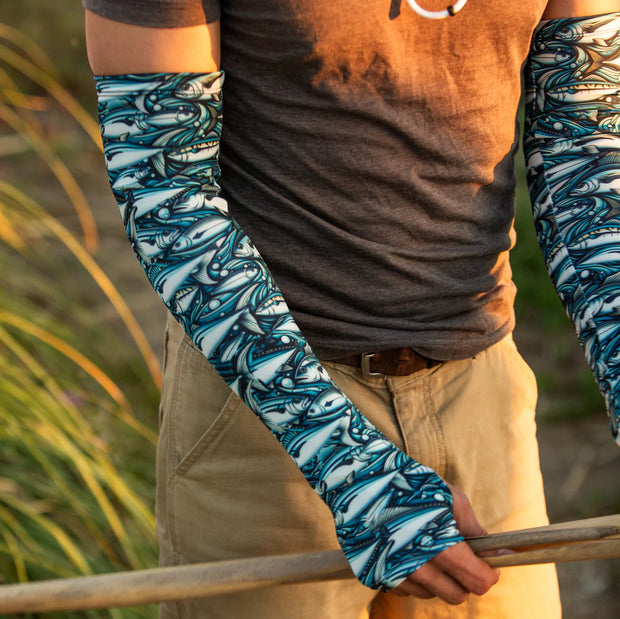 Protection Sleeve - Flowing Fish