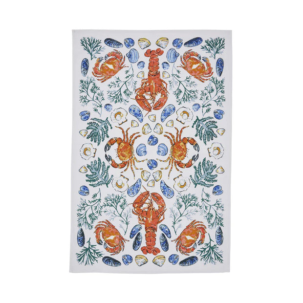 Shellfish Tea Towel - Cotton