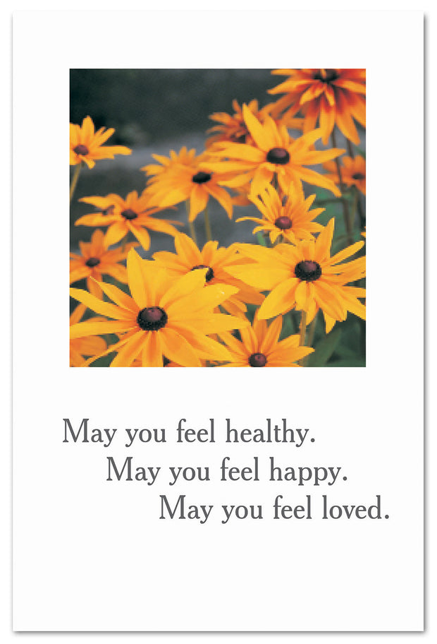 Black Eyed Susans Encouragement Card