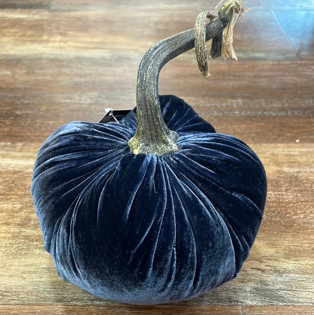 6" Sapphire Pumpkin