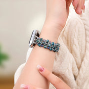 Apatite Azure Braided Apple Watch Band