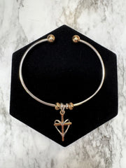 Be the Light Two Tone Cuff Bracelet - 4 styles