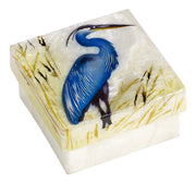 3" x 3" Capiz Painted Boxes, assorted designs