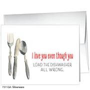 Silverware Greeting Card