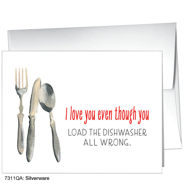Silverware Greeting Card