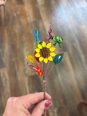 Glass Flower Bouquet Large