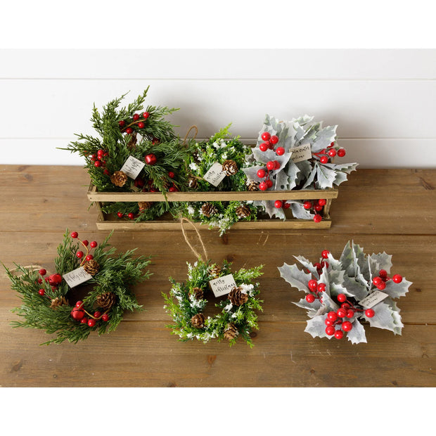 Mini Christmas Wreaths