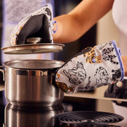 Feline Friends Microwave Mitts - One Size