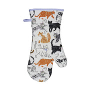 Feline Friends Gauntlet Oven Glove - One Size
