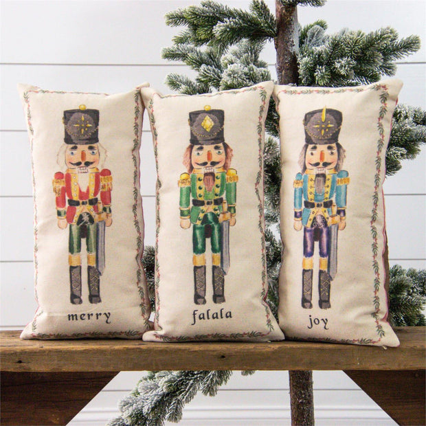 Christmas Nutcracker Pillows