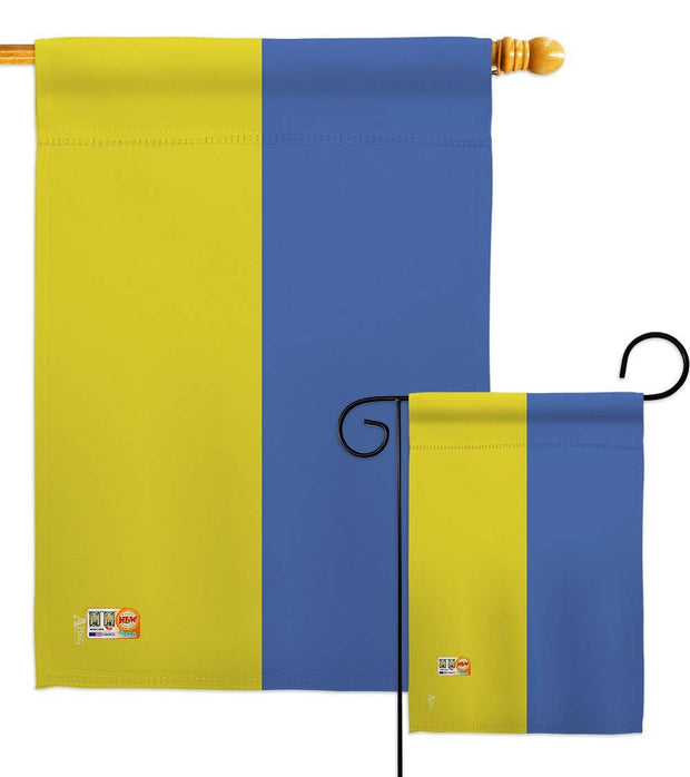 Ukraine Regional Nationality Decor Flag