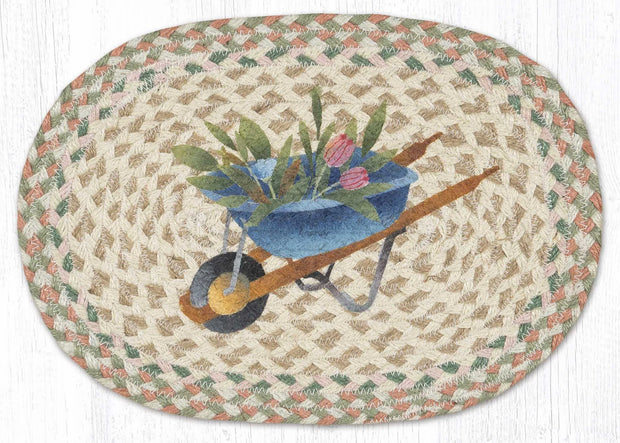 Tulips Wheelbarrow Printed Swatch