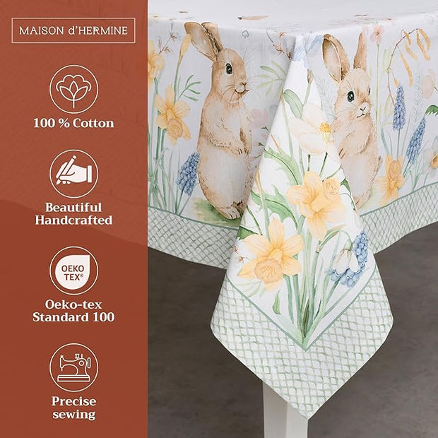 54" Square Tablecloth - Easter Dew