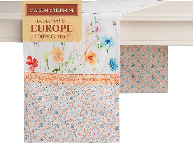 108" Table Runner - Summer Whisper