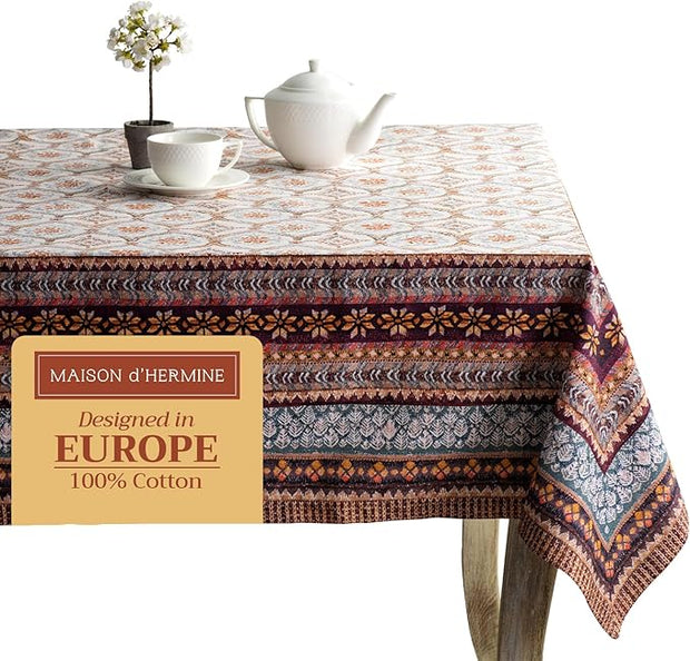 54" Square Tablecloth - Fair Isle