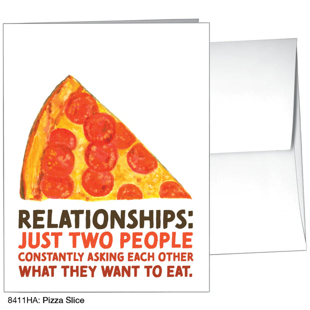 Pizza Slice Greeting Card