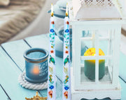 Coastal Sea Life Taper Candle