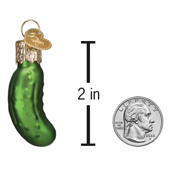 Mini Pickle Ornament