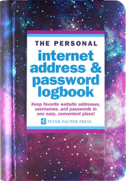 Galaxy Internet Address & Password Logbook