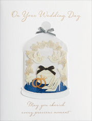 Wedding Cloche Greeting Card