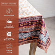 54" Square Tablecloth - Fair Isle