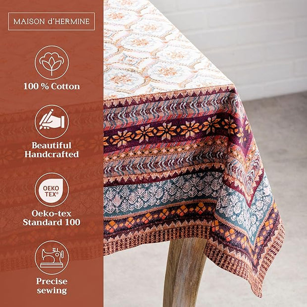 54" Square Tablecloth - Fair Isle