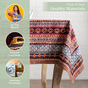 54" Square Tablecloth - Fair Isle