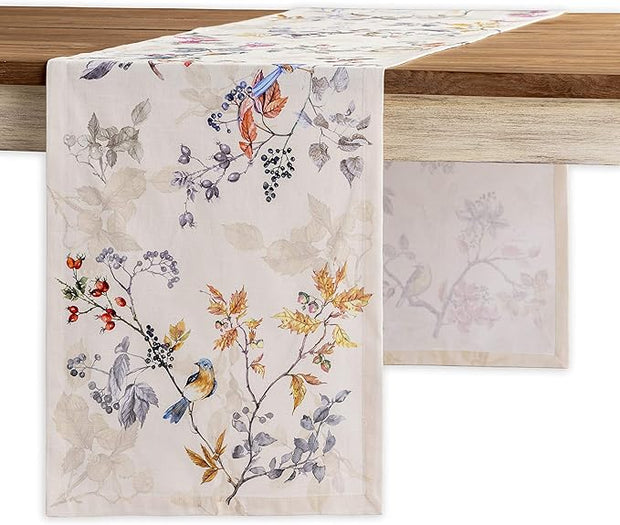 72" Table Runner - Equinoxe - Beige