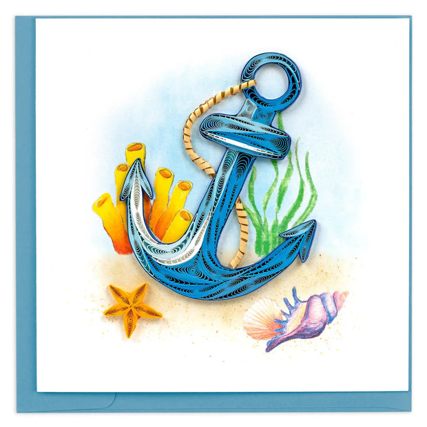 *NEW* Anchor Quilling Card