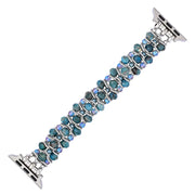 Apatite Azure Braided Apple Watch Band