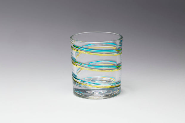 Whiskey Glass, 360 degree spinning glass