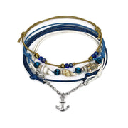 Anchor Bracelet Set