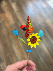 Glass Flower Bouquet Large