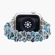 Apatite Azure Braided Apple Watch Band