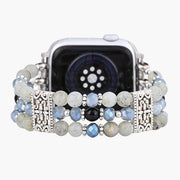 Artisanal Labradorite Indigio Stretch Apple Watch Band