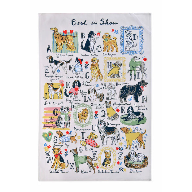 Best In Show Tea Towel - Cotton
