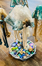 Mini Jellyfish Ornaments - Coastal Timeless