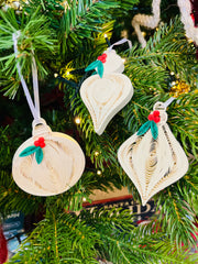 Quilled Christmas Ornaments