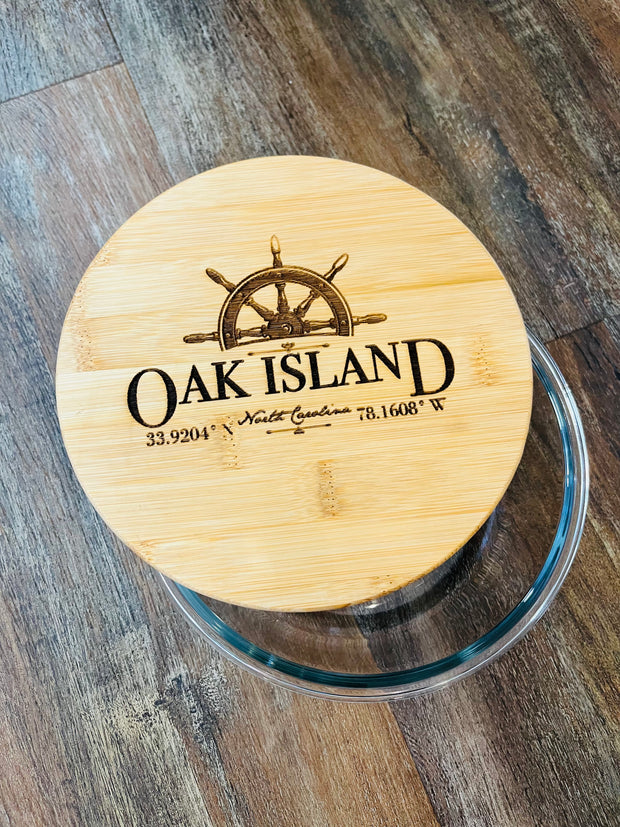 Oak Island Customized Glass Food Containers