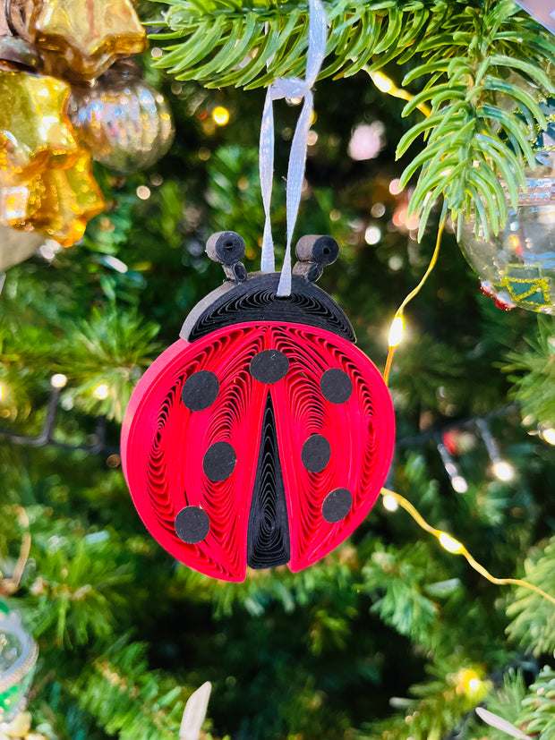 Quilled Insect Ornaments