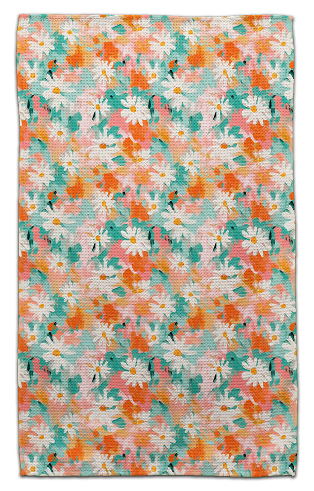 Daisy Wildflower Eco-Dishtowel