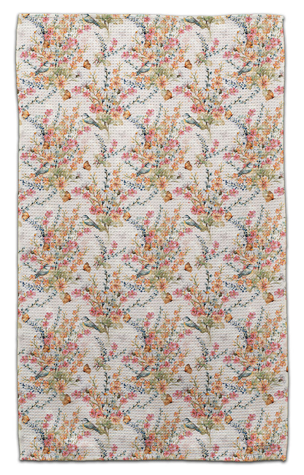 Dried Flowers Eco-Dishtowel