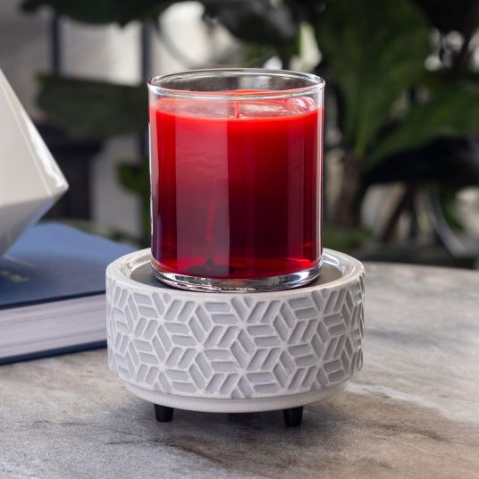 Stone Hexagon 2-in-1 Classic Tart Warmer