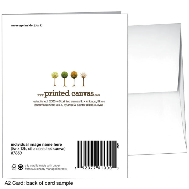 Sweet Finch Greeting Card