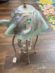 Sculpted Accent Jellyfish Lamp