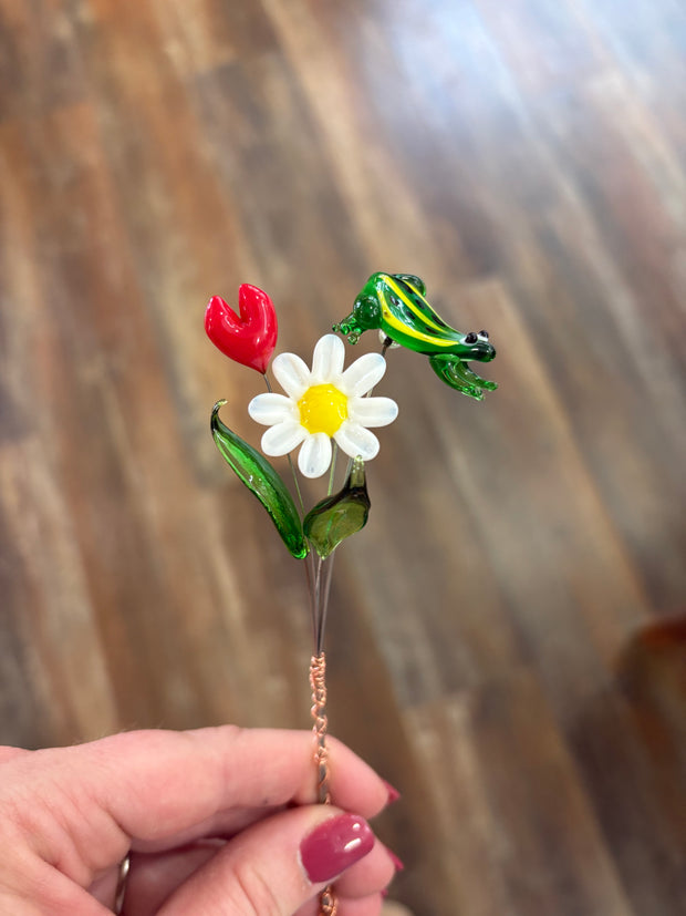 Glass Flower Bouquet Small
