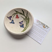 Lilies Floral Pottery Dish