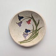 Lilies Floral Pottery Dish