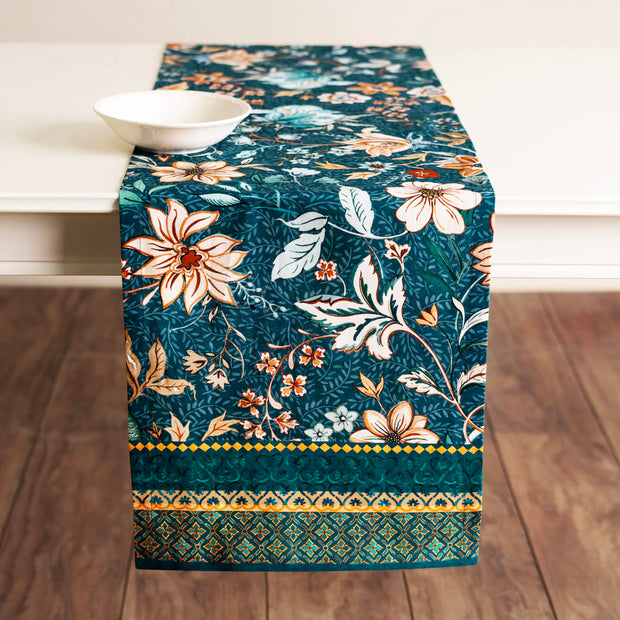 72" Table Runner - Luxury Loft Dark Teal