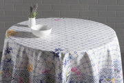 63" Round Tablecloth - Faience
